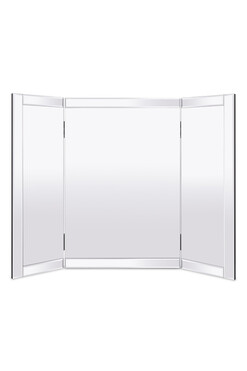 Beauty, lustro dwuskrzydłowe, wym.60x67x15cm