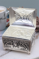 cukiernica posrebrzana Orient