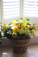 bogaty kosz wiosennych kwiatów, Eveline Spring Provance