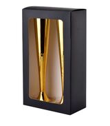 Avangarde Novelty, złoty kieliszek do szampana, kpl.2szt, poj.200ml