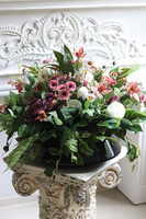 Merano, kompozycja nagrobna w naczyniu