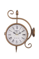 Cafe de la Tour dwustronny zegar ścienny