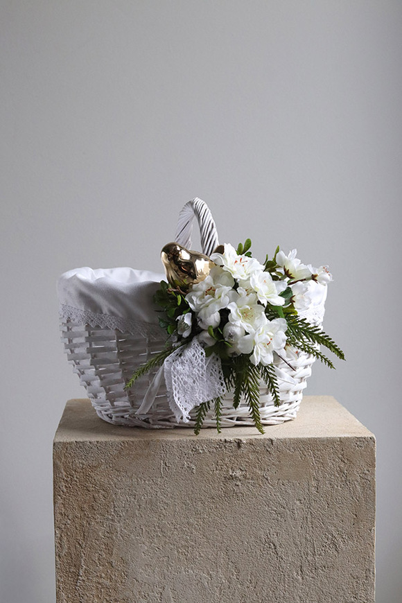 Helie 2, dekorowany koszyczek wielkanocny