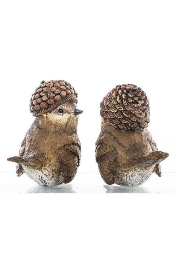 Jesienne Harce, figurka dekoracyjna ptaszek