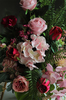 Pink Bento, wiosenny bukiet nagrobny we wkładzie