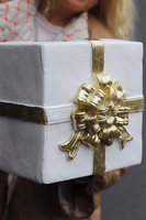 Xmas Glamour, figurka świąteczna prezent	