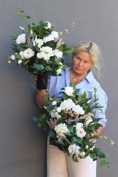 Polotrena, kompozycja nagrobna w misie