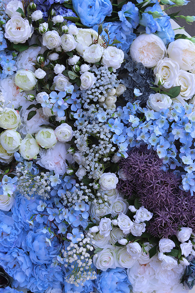 Hellera Blue, jednostronna rama dekoracyjna