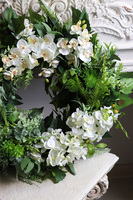 Hetra, ozdobny wianek na drzwi