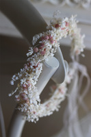 Lotis, wianek na głowę z roślin stabilizowanych, rozmiar uniwersalny