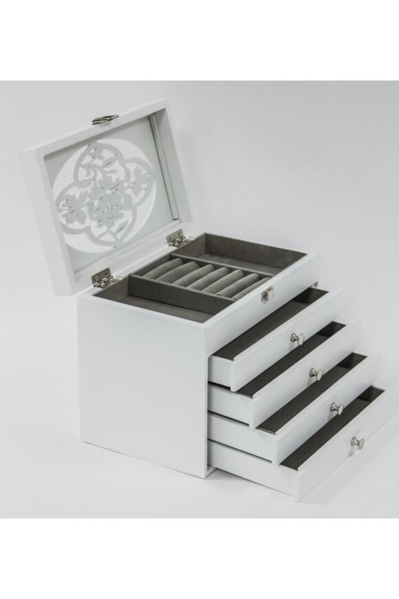 Astoria Flowers, szkatułka na biżuterię z 4 szufladami