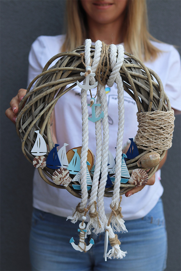 Morskie Opowieści, marynistyczny wianek z żaglówkami