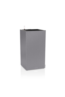 Canto Stone LED, podświetlana doniczka z nawadnianiem, szary,wym.76x40cm