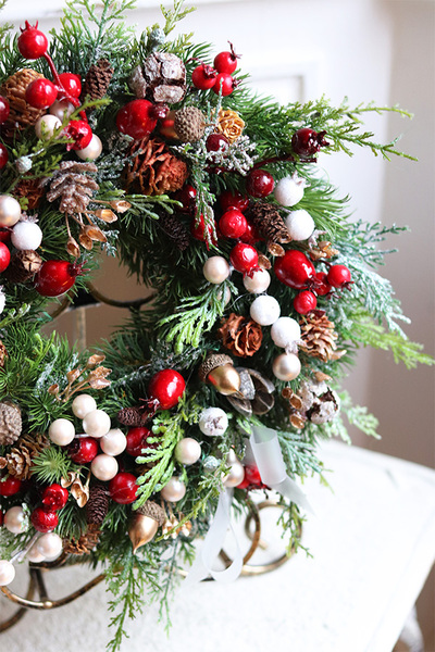 Xmas Trend, świąteczny wianek dekoracyjny