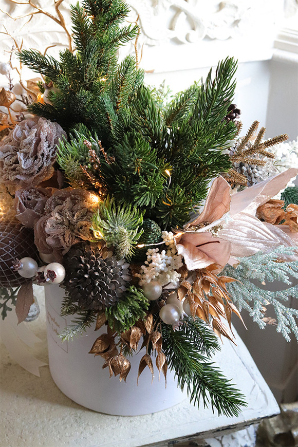 Jerusalem Gold, flowerbox świąteczny