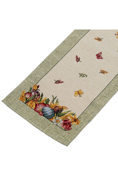 Żonkile&Pisanki, wielkanocny bieżnik gobelinowy