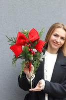 Winter Decoratoria, zawieszka świąteczna dekoracja na donicę