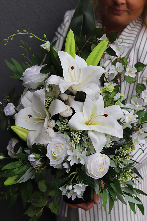 Angelo Premium 3, bukiet nagrobny do flakonu