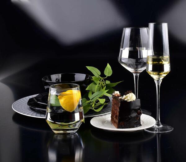 Novelty Silver, kieliszek do szampana, kpl.2szt, poj.220ml