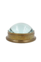 Kompas / Busola F, mosiężny soczewkowy, wym.5.5x3cm