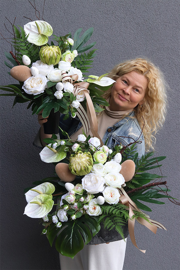 Luksuria Easter Volcan, komplet dekoracji nagrobnych