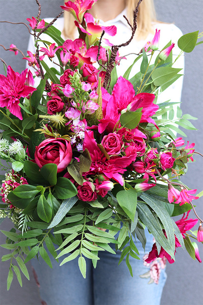 Veronna, bukiet nagrobny we wkładzie