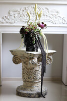 Cristina Head, kompozycja sukulenty w głowie