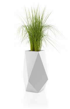 Volcano donica biel 80x42cm