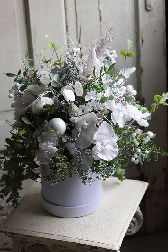 flowerbox świąteczny Winteria, wym.58x50cm  