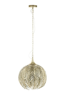 lampa wisząca, Palm Gold A, wym.120x40x40cm