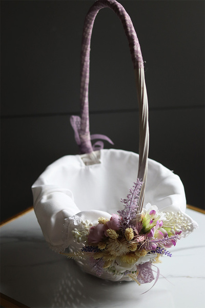 dekorowany koszyczek wielkanocny, Cedria