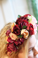 Frida, bogaty wianek na głowę, rozmiar uniwersalny