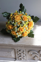 bukiet kwiatowy, Słoneczny, dł.22cm