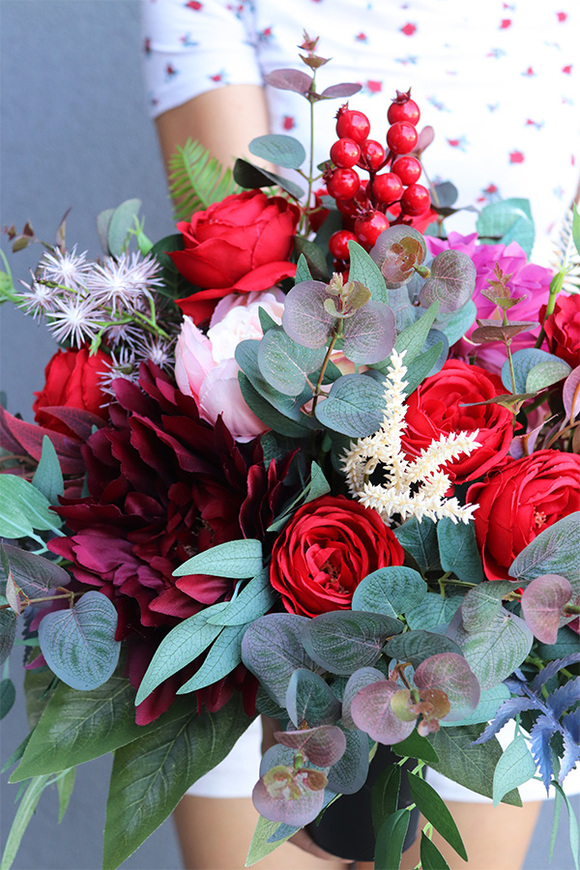 Englano 2, bukiet nagrobny we wkładzie