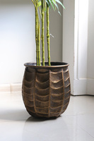 Bambus Bellis, sztuczna roślina w donicy