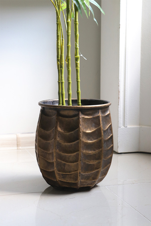 Bambus Bellis, sztuczna roślina w donicy