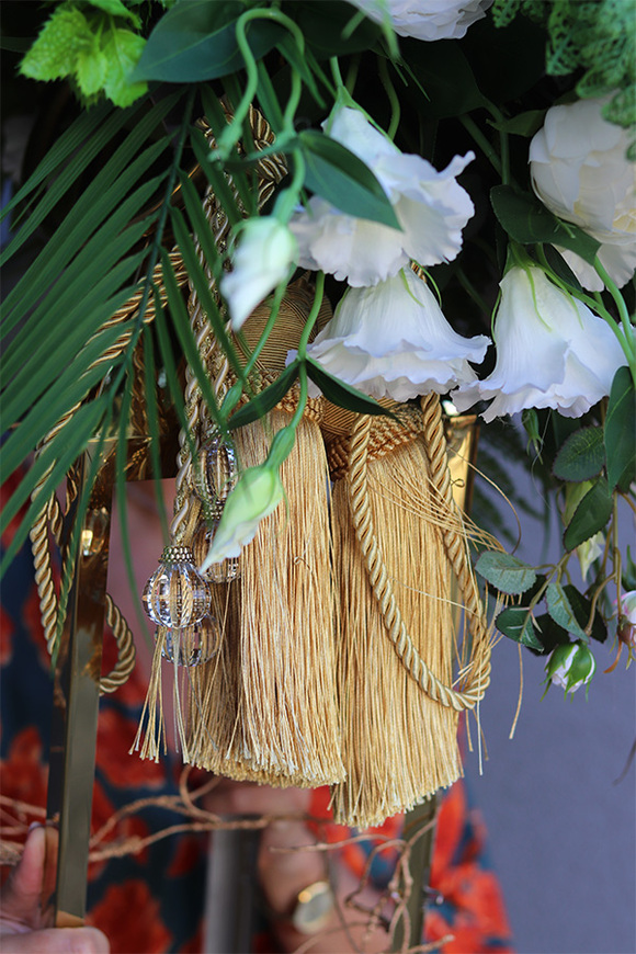 Złoty Dekor, przyjęciowa dekoracja na stojaku