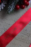 Zima w Domu, świąteczny wianek na drzwi