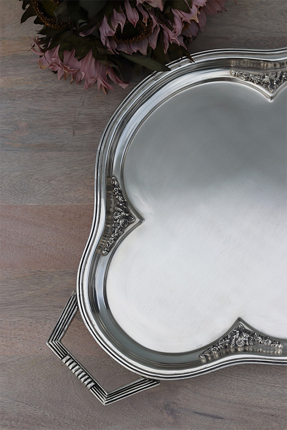 posrebrzana taca Valencia 50x36cm