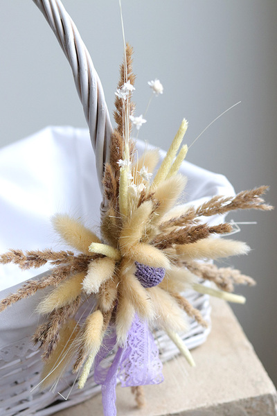 Domovy, komplet dekoracji wielkanocnych. koszyczek & palemka, wys.30/50cm