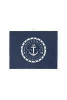 Kotwica, ściereczka kuchenna granatowa