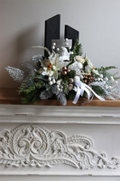 Zimowa Cisza, świąteczna kompozycja nagrobna,