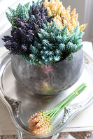 Szafirki, bukiecik niebieski, dł.25cm, 12szt. w bukiecie