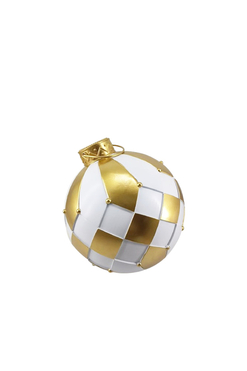 Winter Ball, figurka bombka ceramiczna J, wys.36cm