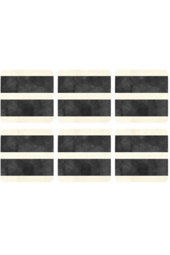 Mono Stripe, podkładki korkowe, małe, 6szt