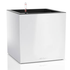 Canto Premium, doniczka z nawadnianiem, biała, wym.40x40cm