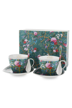 Floral Garden, filiżanka w prezentowym pudełku, kpl.2szt, poj.300ml