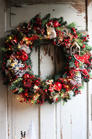 Christmas Moko, ogromny wianek świąteczny, śr.67cm  