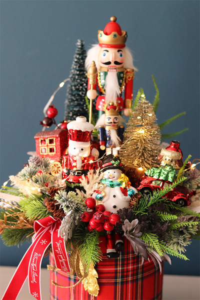 flowerbox świąteczny, Dziadek do Orzechów Big