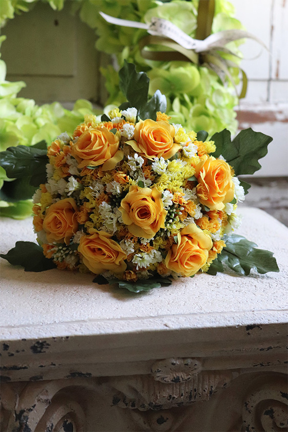 bukiet kwiatowy, Słoneczny, dł.22cm